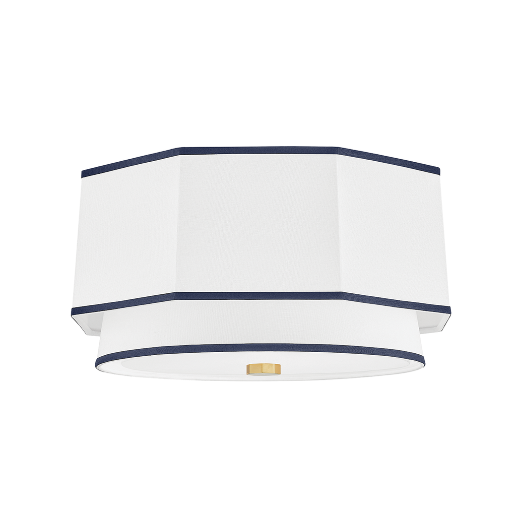 Riverdale Flush Mount | Hudson Valley Lighting - 3218-AGB