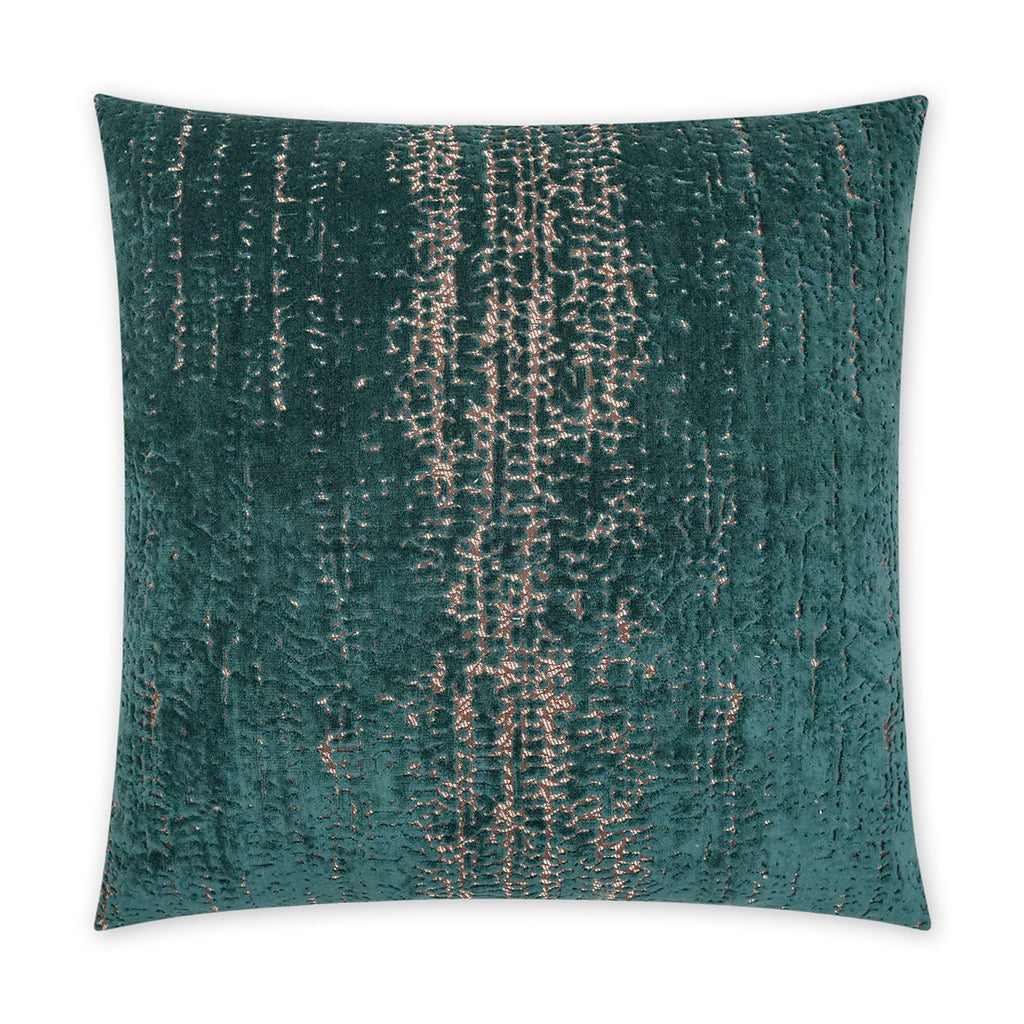 Stonewash Decorative Throw Pillow - Emerald | DV Kap