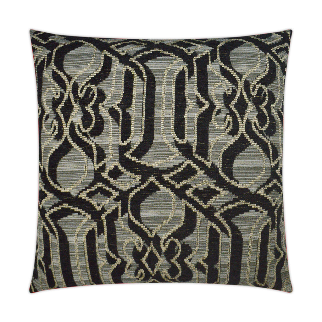 Sesto Decorative Throw Pillow - Black | DV Kap