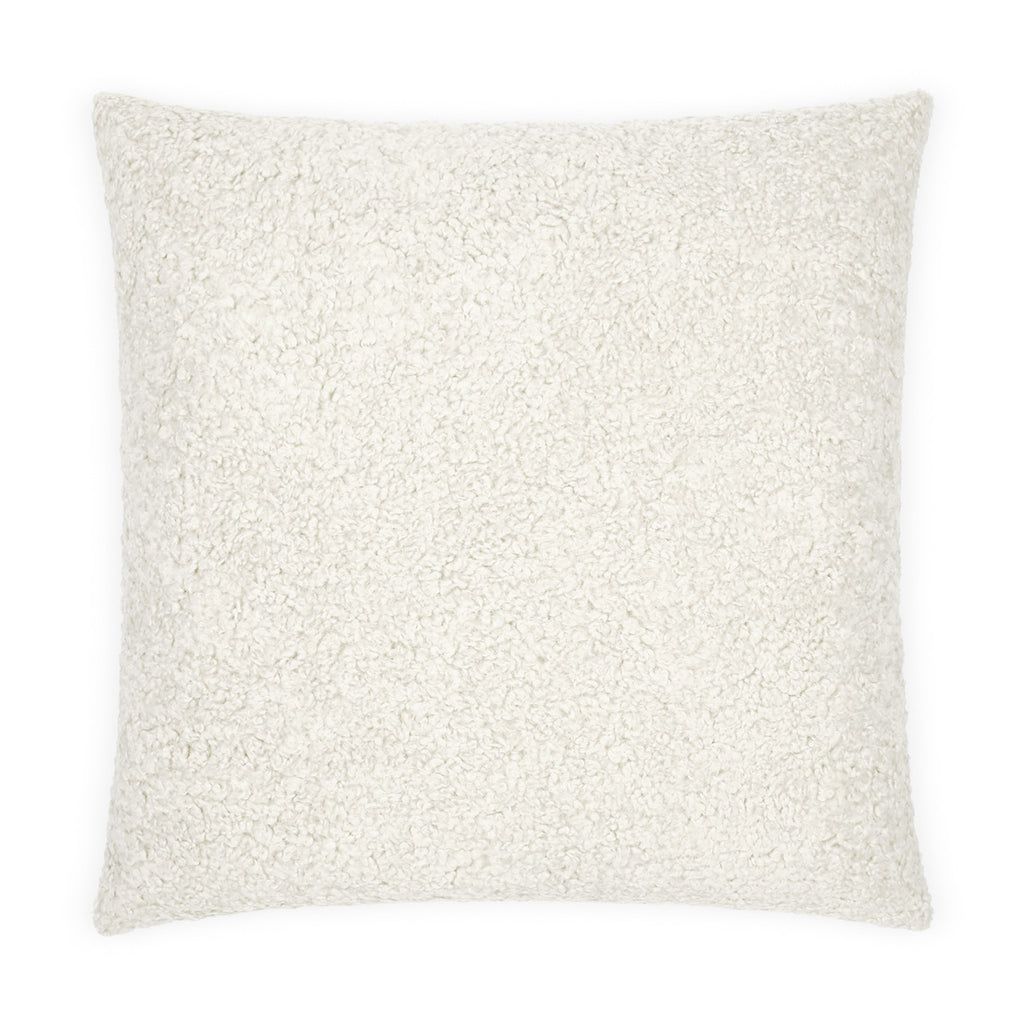 Poodle Decorative Throw Pillow - Ivory | DV Kap