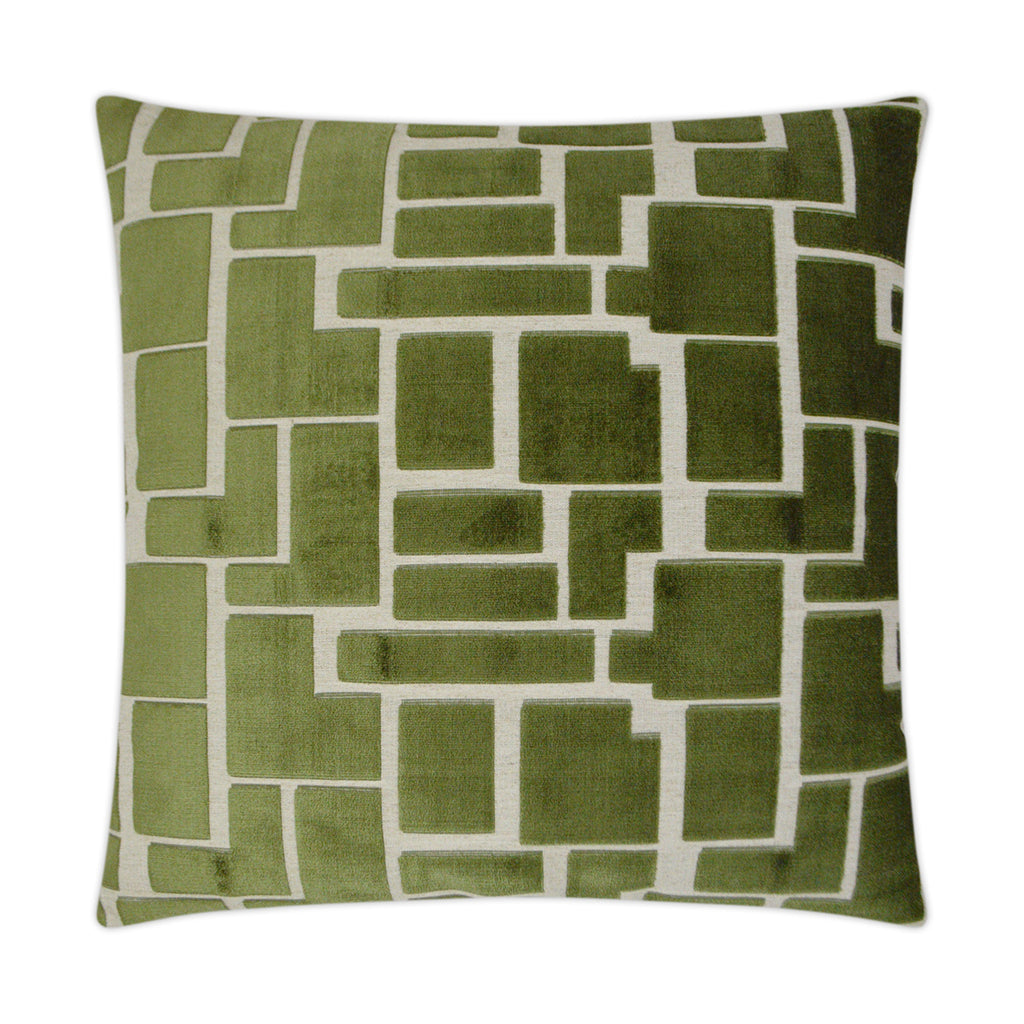 Aura Decorative Throw Pillow - Olive | DV Kap