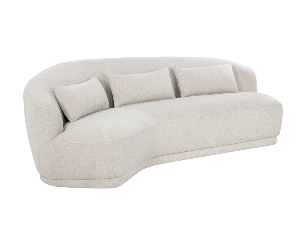 Soraya Sofa - Dove Cream | Sunpan Furniture - 107451