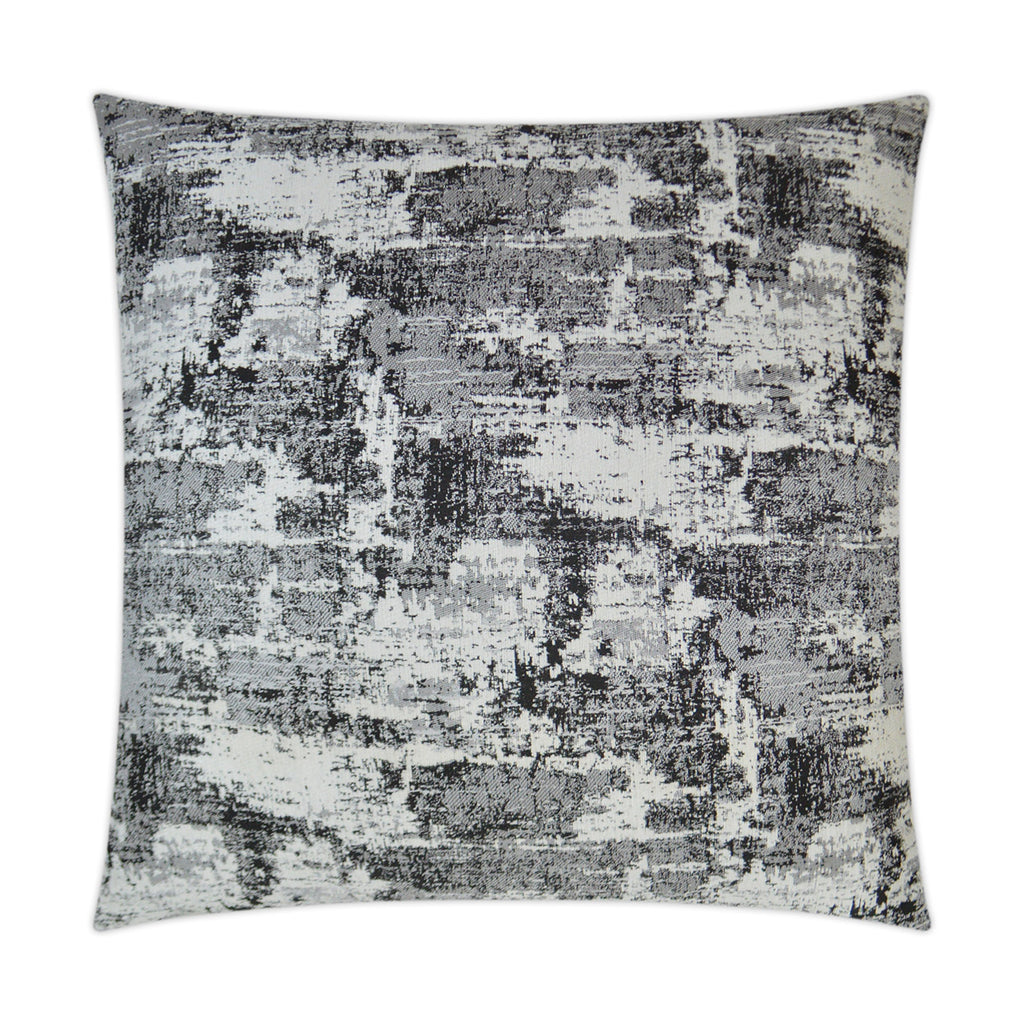 Textural Decorative Throw Pillow - Charcoal | DV Kap