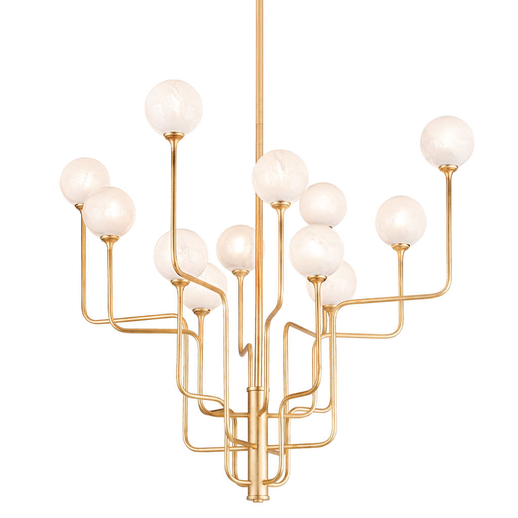 Onyx Chandelier | Corbett Lighting - 332-45-Vgl