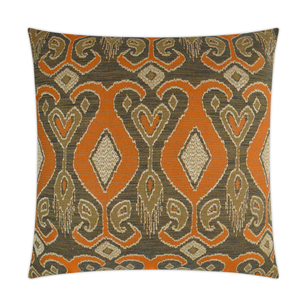 Bristol Decorative Throw Pillow - Orange | DV Kap