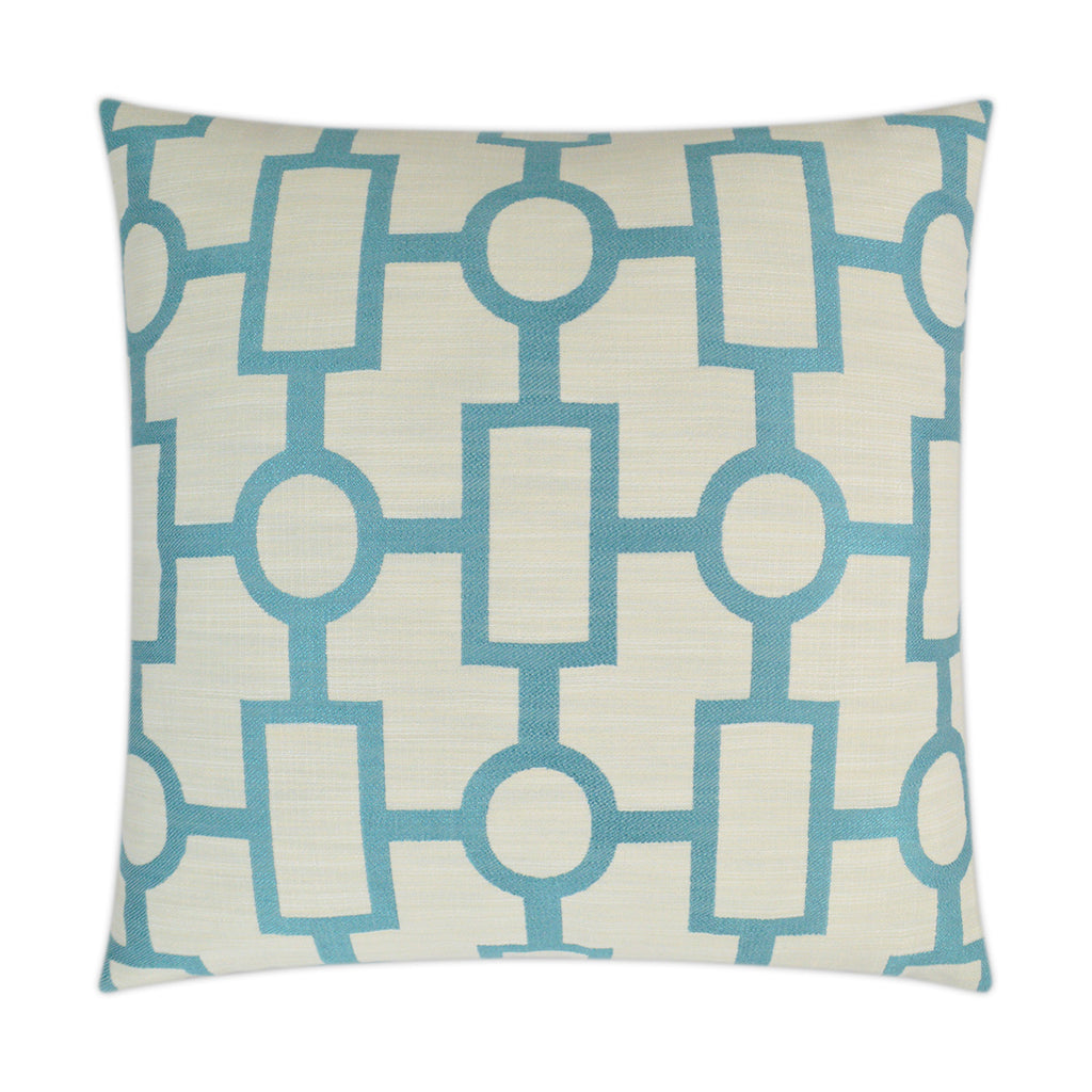 Ellington Decorative Throw Pillow - Turquoise | DV Kap