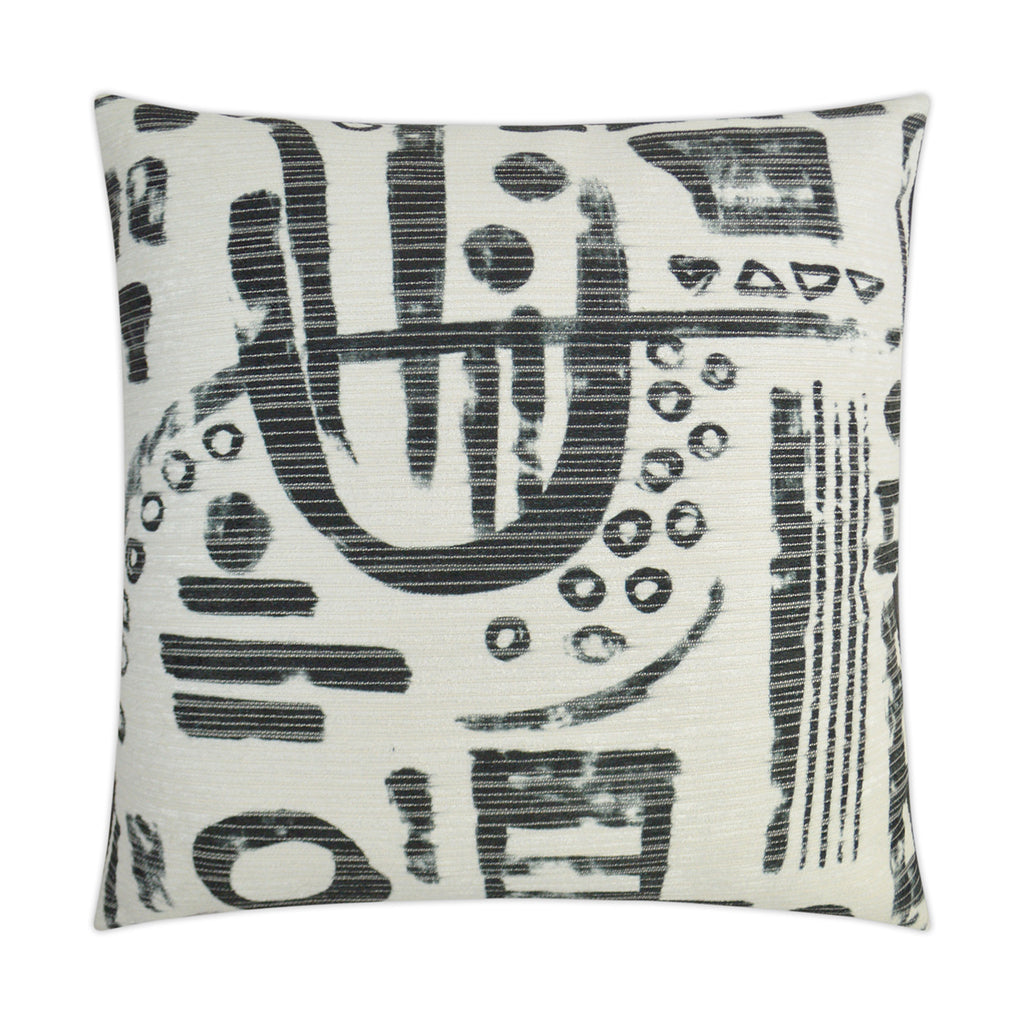 Brush Gesture Decorative Throw Pillow | DV Kap