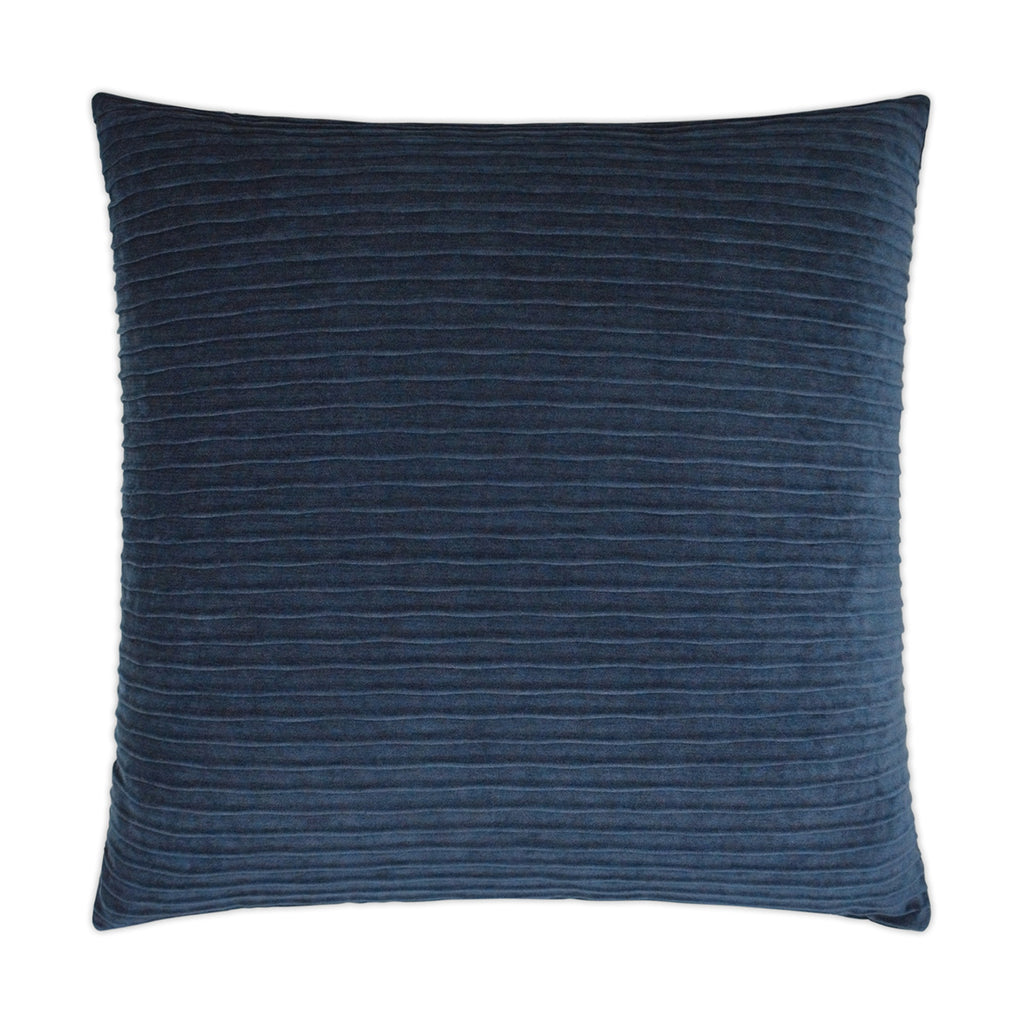 Pleatte Decorative Throw Pillow - Blue | DV Kap