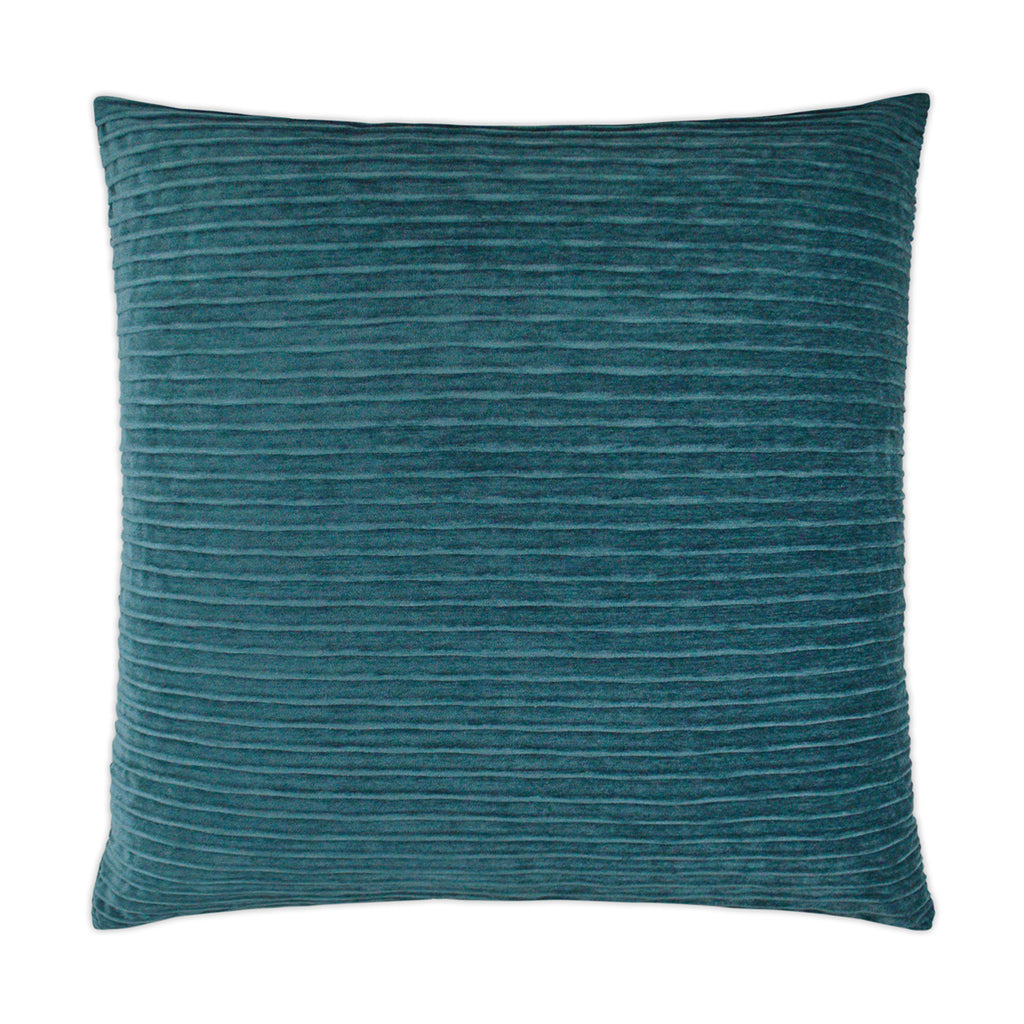 Pleatte Decorative Throw Pillow - Peacock | DV Kap