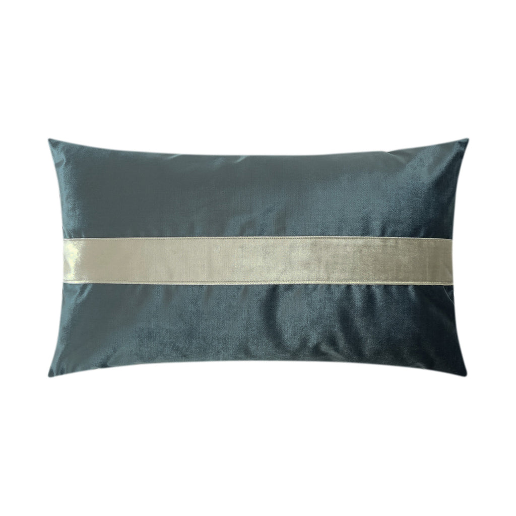 Iridescence Band Lumbar Decorative Throw Pillow - Baltic | DV Kap