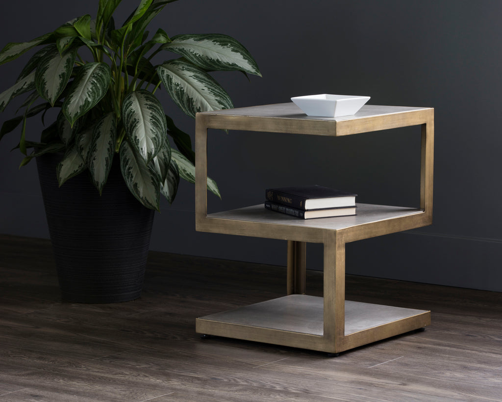 Rubix End Table | Sunpan Furniture - 102161