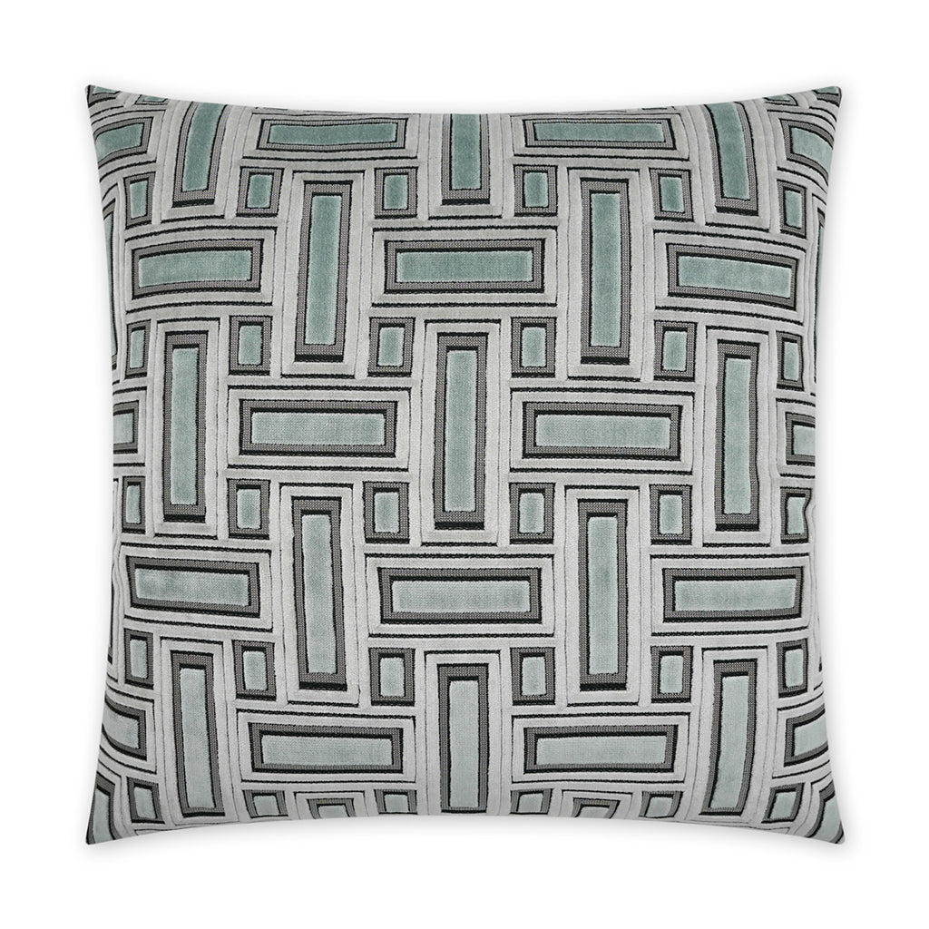 Brix Decorative Throw Pillow - Mist | DV Kap