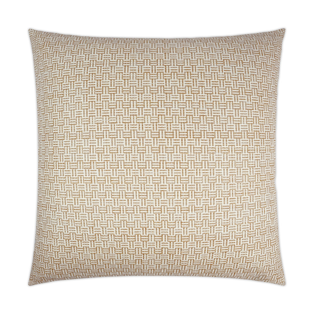 Thatchwork Decorative Throw Pillow - Natural | DV Kap