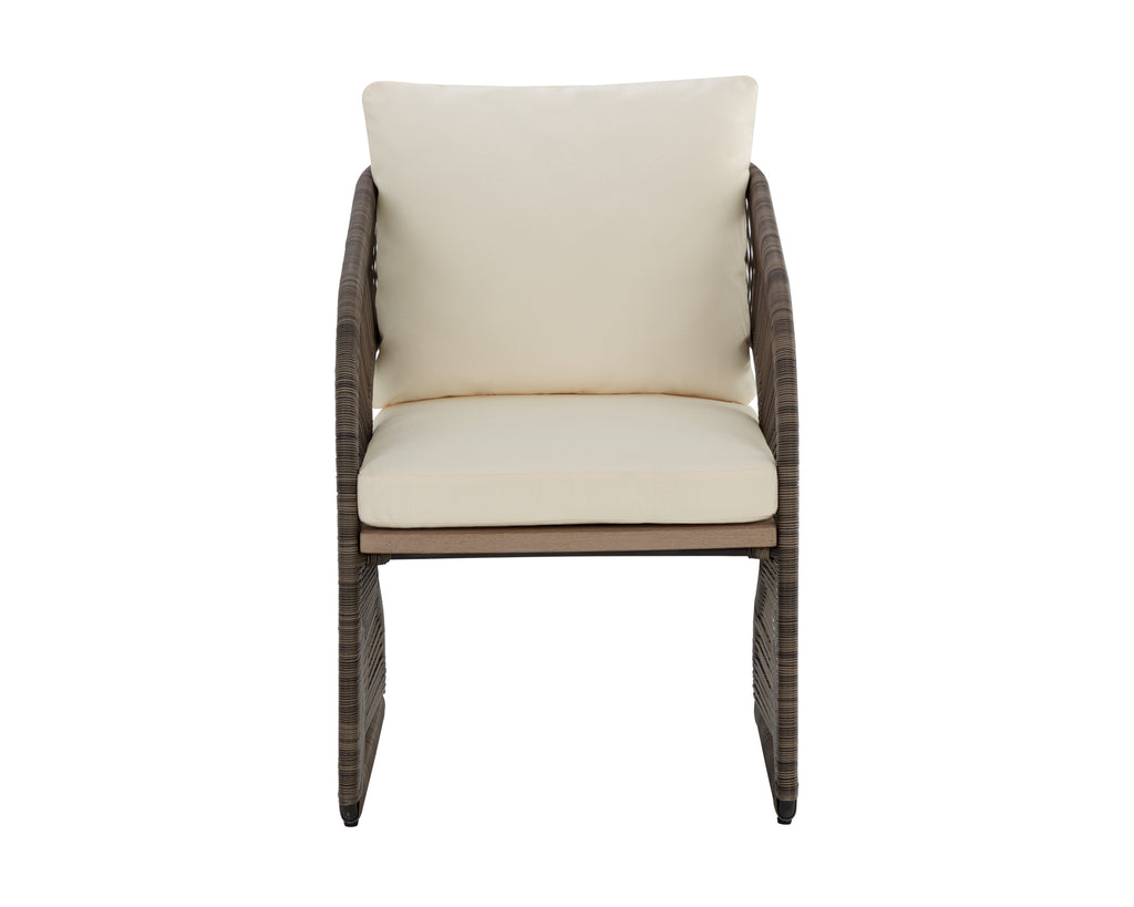 Toulon Dining Chair - Stinson Cream | Sunpan Furniture - 111045