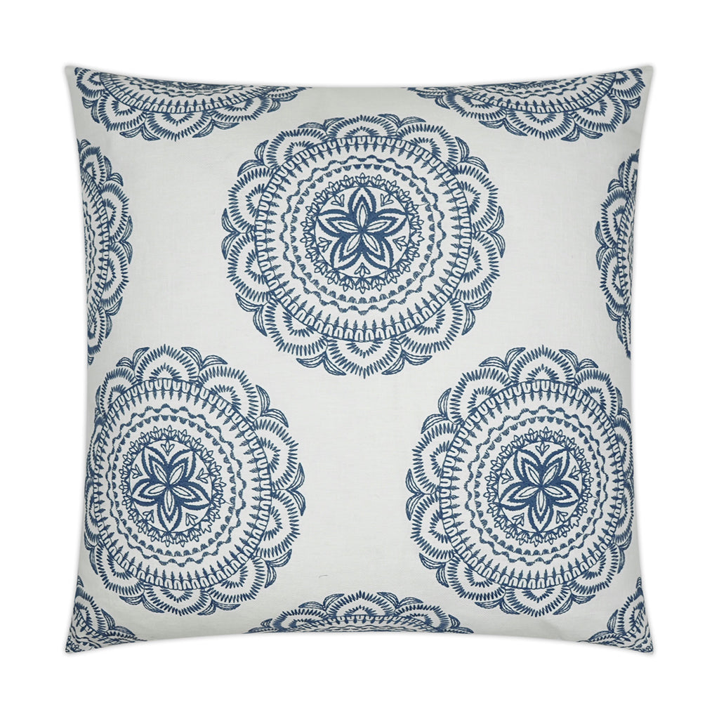 Mondelo Decorative Throw Pillow - Navy | DV Kap