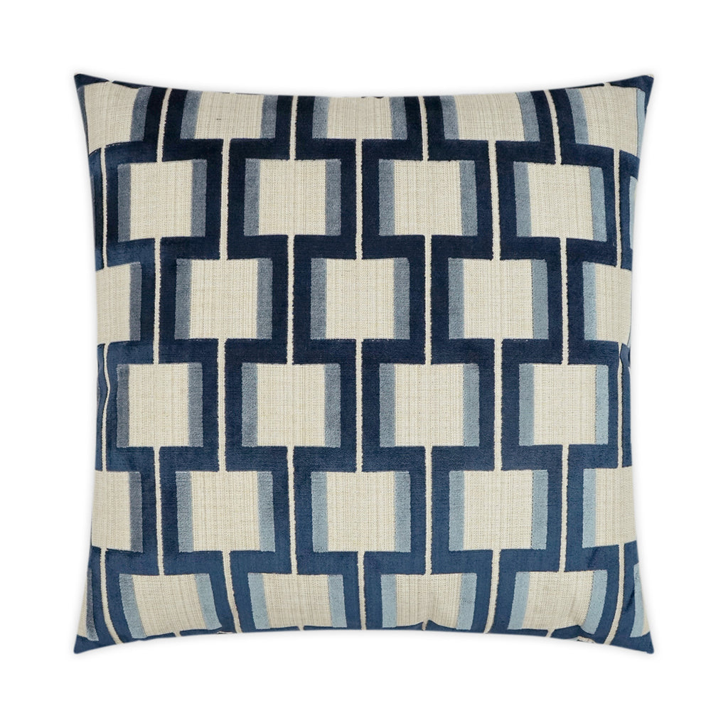 Shoreham Decorative Throw Pillow - Indigo | DV Kap