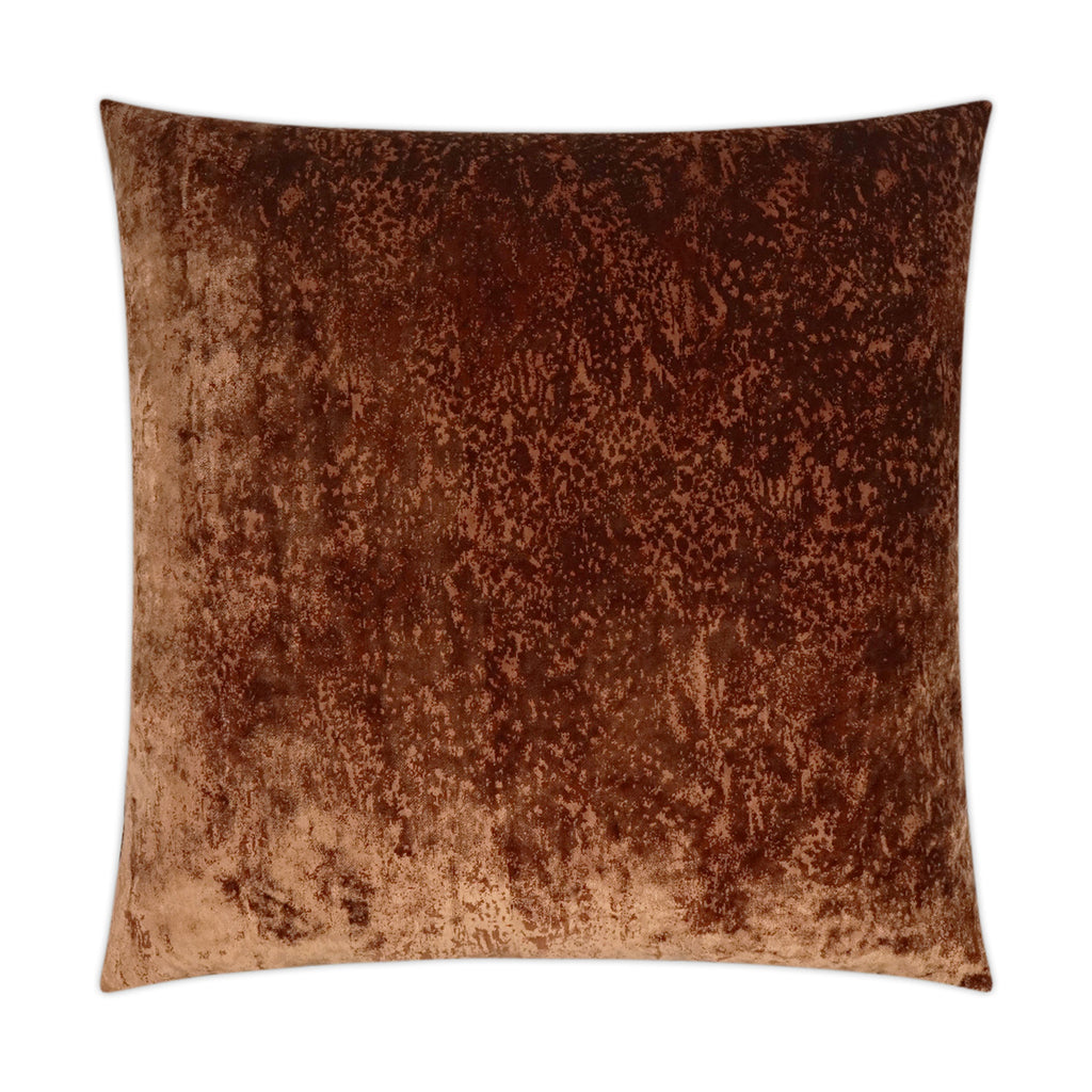 Grated Decorative Throw Pillow - Copper Coin | DV Kap