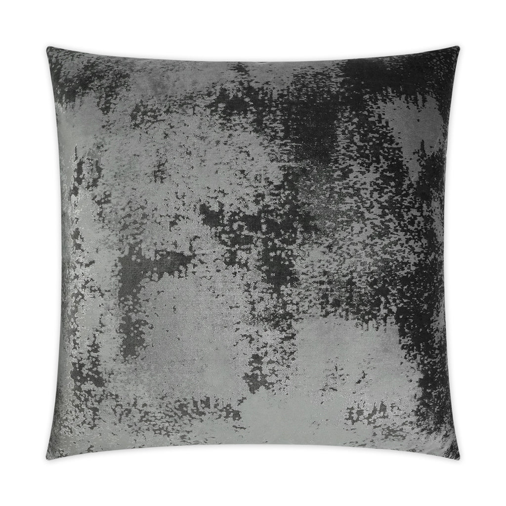 Grated Decorative Throw Pillow - Gunmetal | DV Kap