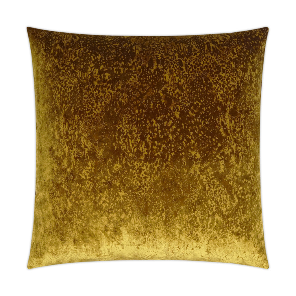 Grated Decorative Throw Pillow - Ochre | DV Kap