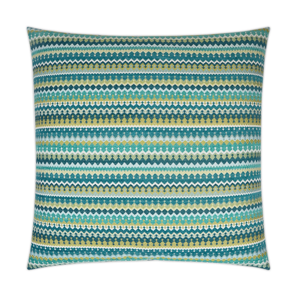 Denmark Decorative Throw Pillow - Peacock | DV Kap