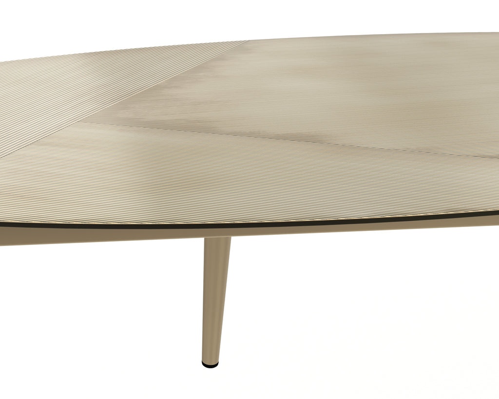 Tuner Coffee Table - Oval | Sunpan Furniture - 109634