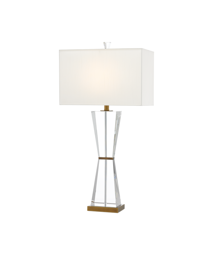 Currey & Co Laelia Clear Table Lamp | 6000-0210