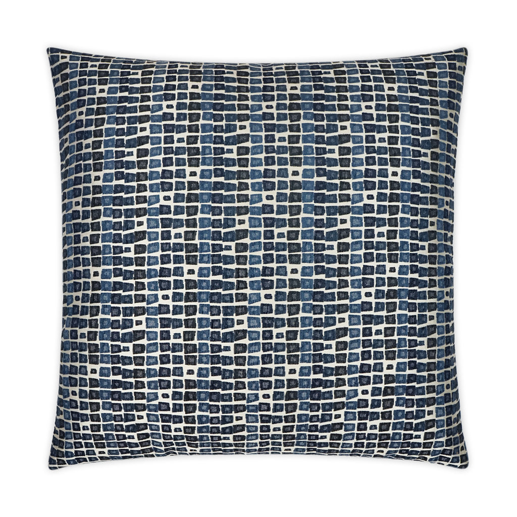 Bombay Decorative Throw Pillow - Blue | DV Kap