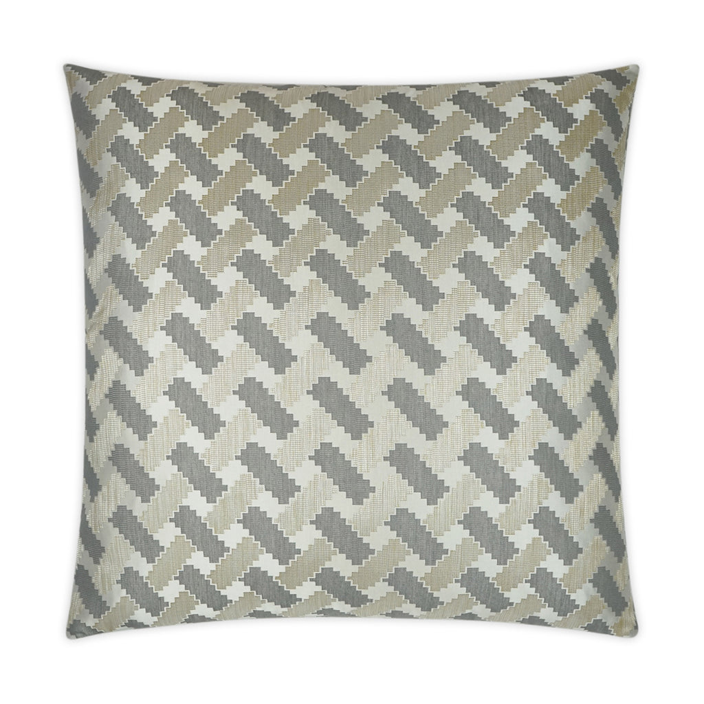 Atlantic Decorative Throw Pillow - Pewter | DV Kap