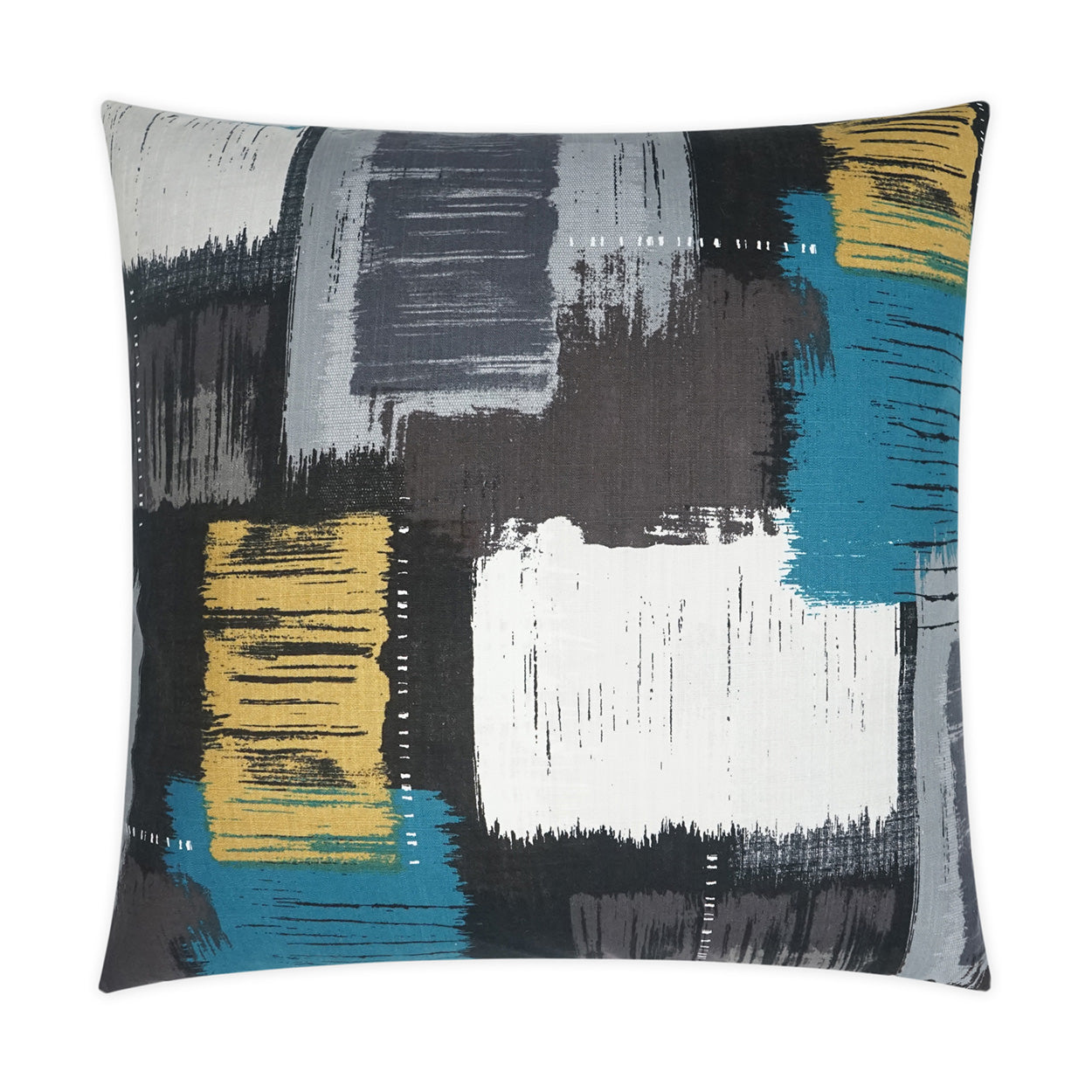 Gray Black and Blue Throw Pillows or Cover, Decorative Pillow for