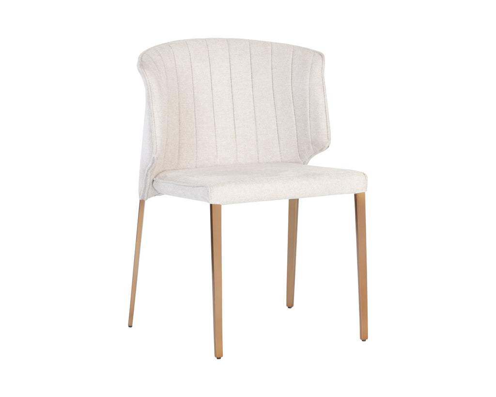 Zayden Dining Chair - Belfast Oatmeal | Sunpan Furniture - 106477