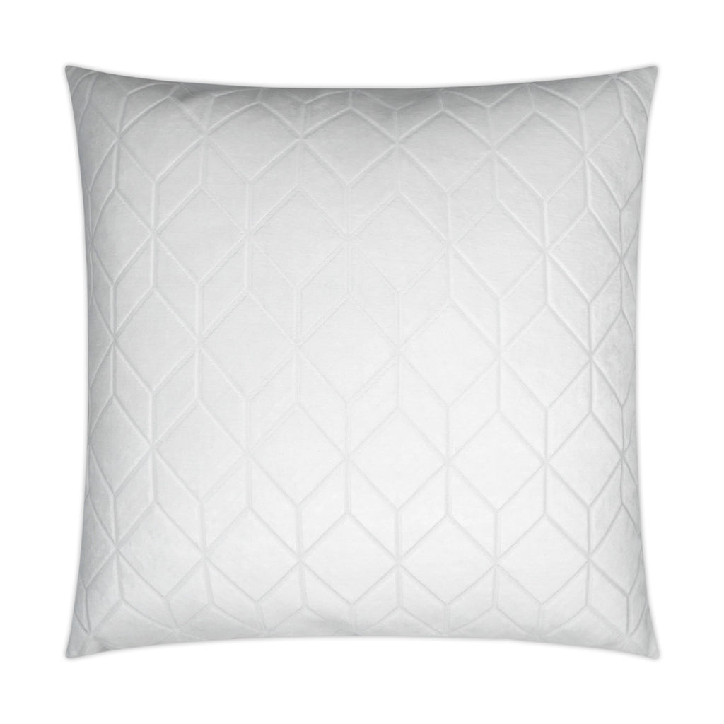 Cologne Decorative Throw Pillow - White | DV Kap