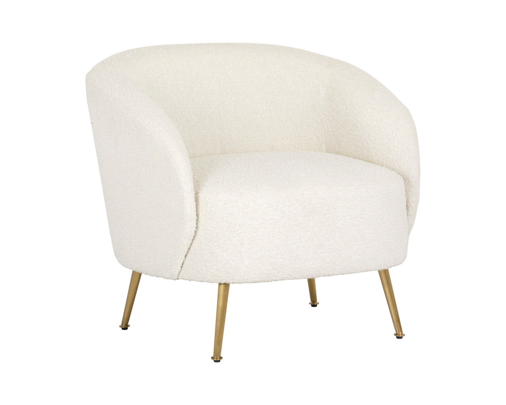 Clea Lounge Chair - Altro White | Sunpan Furniture - 107571