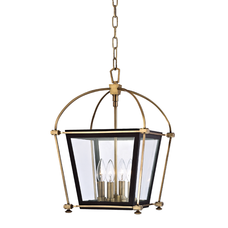 Hollis Lantern | Hudson Valley Lighting - 3612-AGB