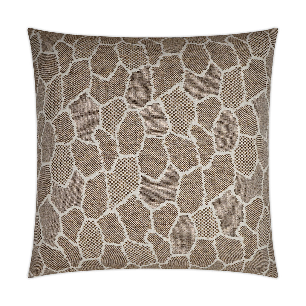 Masai Decorative Throw Pillow - Bark | DV Kap