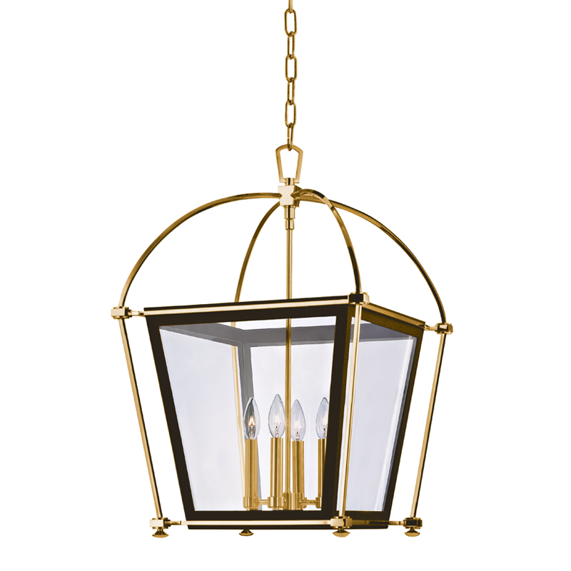 Hollis Lantern | Hudson Valley Lighting - 3618-AGB