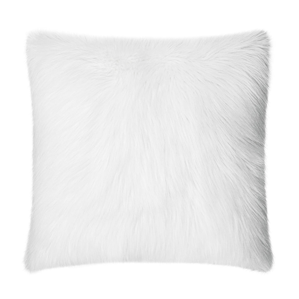 Arctic Fox Decorative Throw Pillow - White | DV Kap