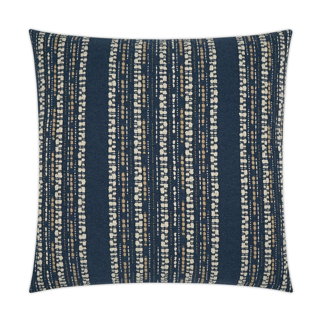 Kyra Decorative Throw Pillow - Navy | DV Kap