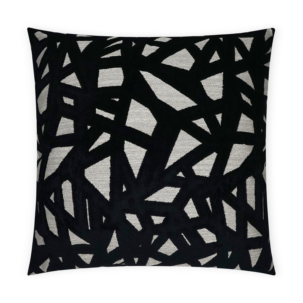 Veleri Decorative Throw Pillow - Black | DV Kap