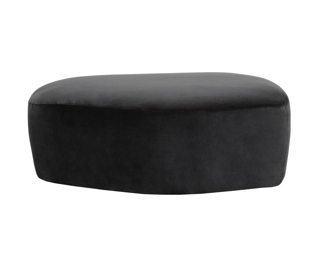 Soraya Ottoman - Shadow Grey | Sunpan Furniture - 111579