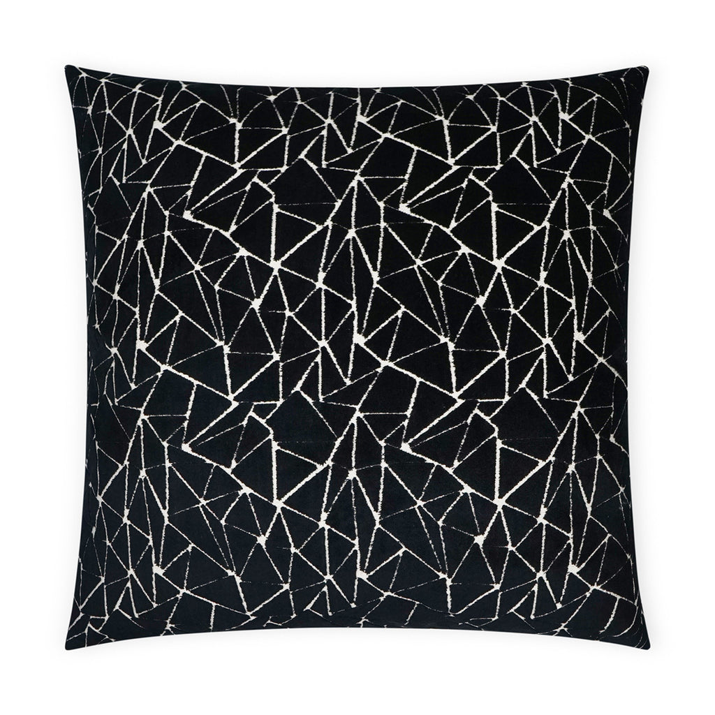 Finale Decorative Throw Pillow - Black | DV Kap