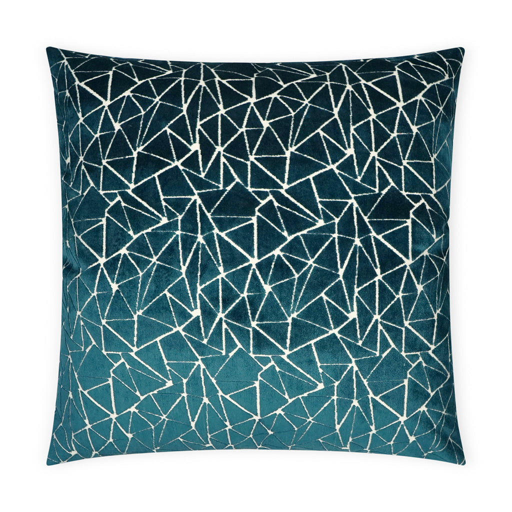 Finale Decorative Throw Pillow - Teal | DV Kap