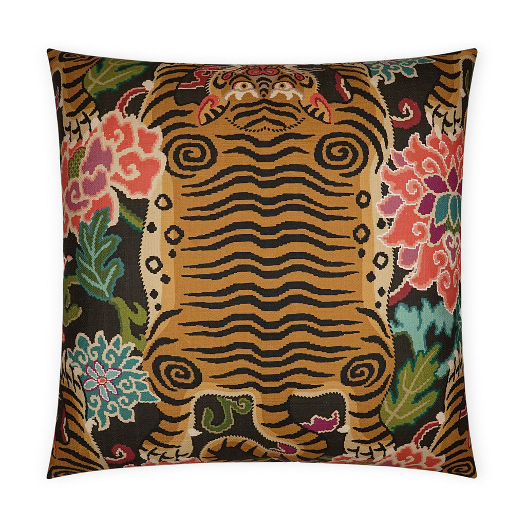 Tiger Eye Decorative Throw Pillow | DV Kap