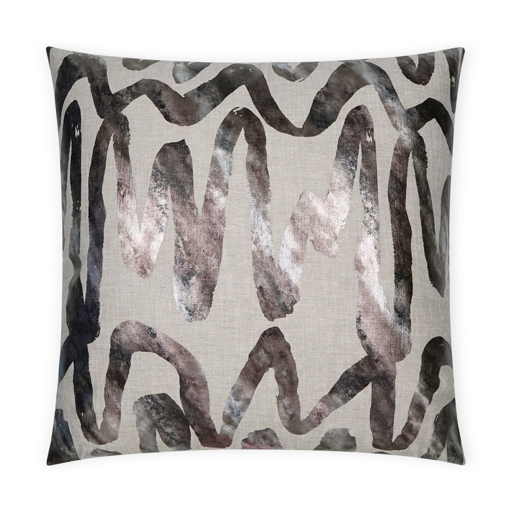 Alita Decorative Throw Pillow - Pewter | DV Kap