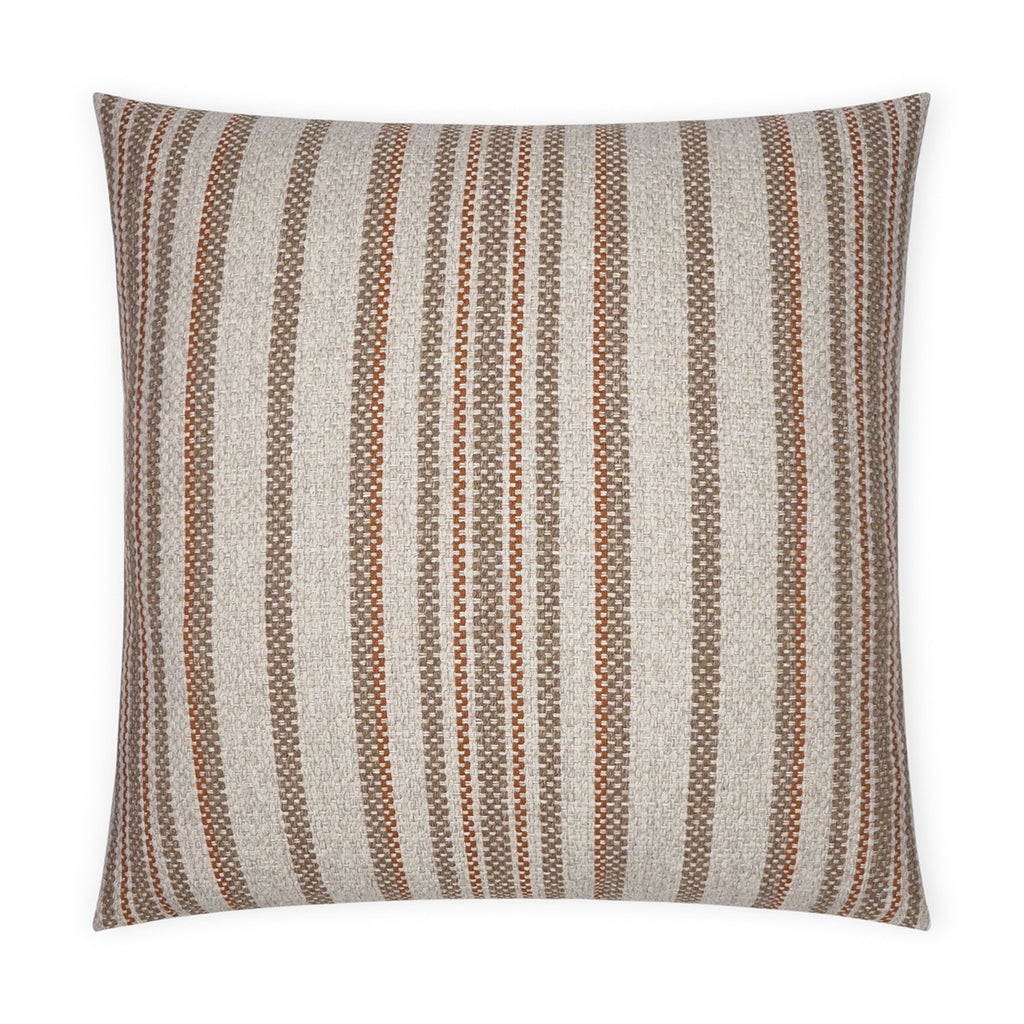 Ernest Decorative Throw Pillow - Rust | DV Kap