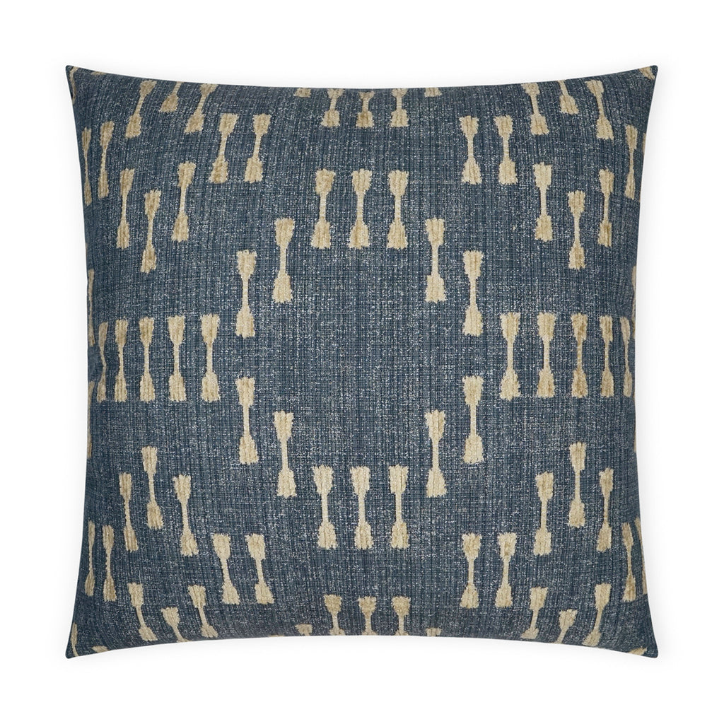 Purnima Decorative Throw Pillow - Denim | DV Kap