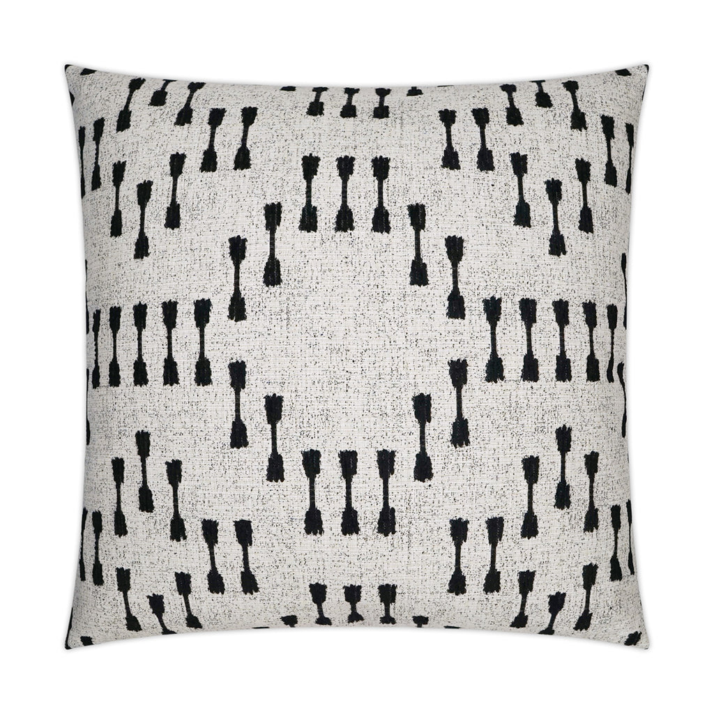 Purnima Decorative Throw Pillow - Onyx | DV Kap