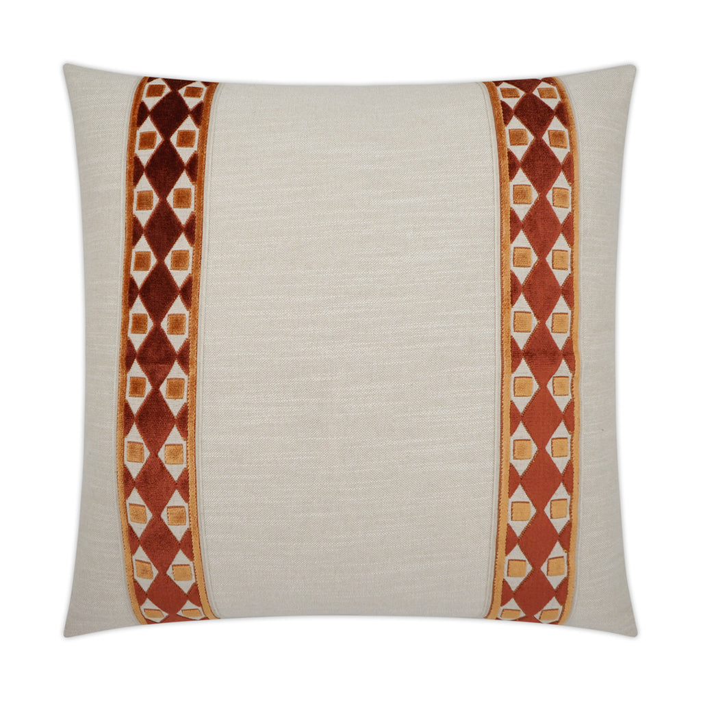 Cirque Decorative Throw Pillow - Apricot | DV Kap