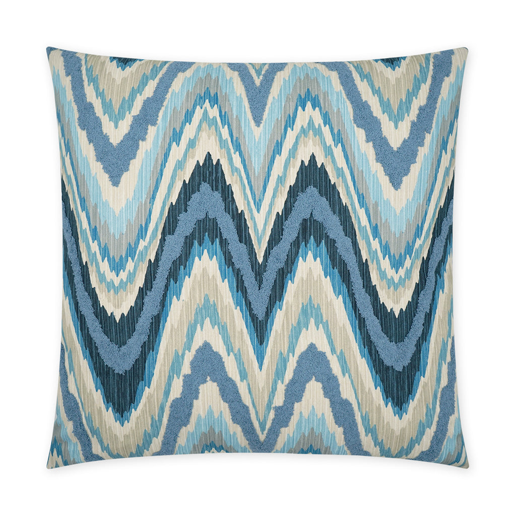 Artisanship Decorative Throw Pillow - Blue | DV Kap