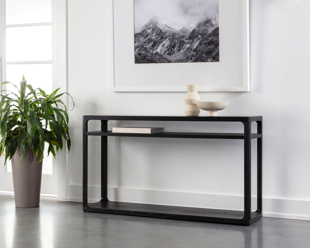 Doncaster Console Table - Black | Sunpan Furniture - 111613