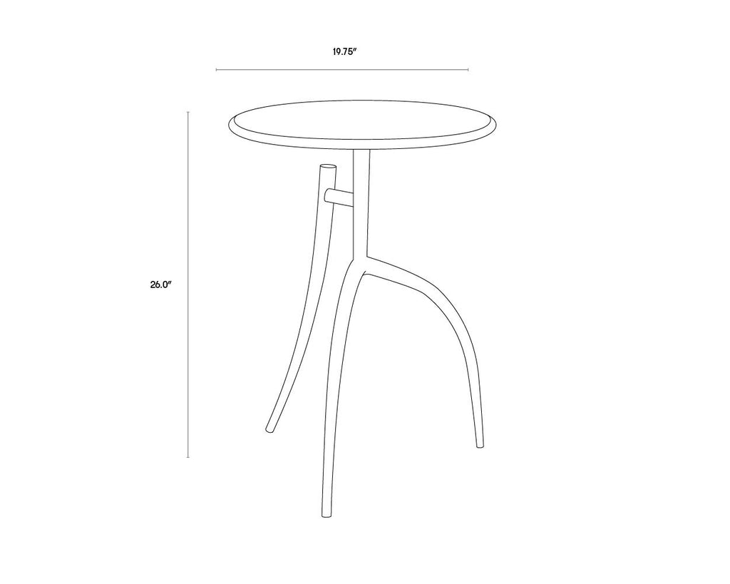 Trent End Table | Sunpan Furniture - 104424